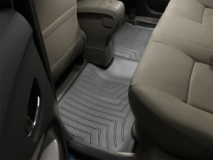 Toyota Yaris FloorLiner - Rear - WeatherTech - DigitalFit - Black - `07-`11