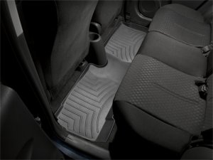 Toyota Yaris Floor Mats - Rear - WeatherTech - DigitalFit - Black - `07-`11