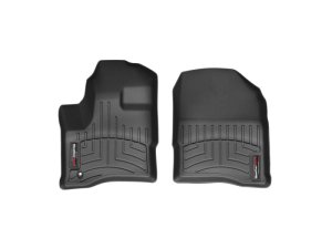 Lincoln MKS FloorLiner - Front - WeatherTech - DigitalFit - Black - `09-`12