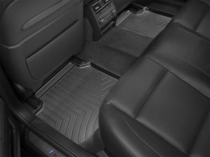 BMW 7 Series FloorLiner - Rear - WeatherTech - DigitalFit - Black - `13-`27