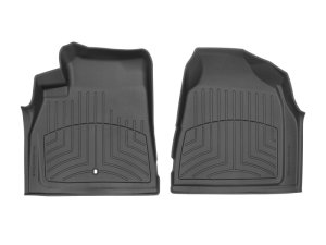 Buick Enclave Floor Mat Set - Front - WeatherTech - FloorLiner HP - Black - 2008