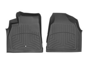 Buick Enclave Floor Mat Set - Front - WeatherTech - FloorLiner HP - Black - 2008 Buick Enclave Floor Mat Set - Front - WeatherTech - FloorLiner HP - Black - 2008