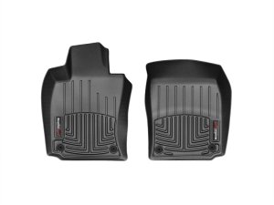 Porsche Panamera FloorLiner - Front - WeatherTech - DigitalFit - Black - `10-`27 Porsche Panamera FloorLiner - Front - WeatherTech - DigitalFit - Black - `10-`27