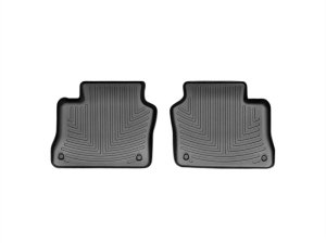 Porsche Panamera FloorLiner - Rear - WeatherTech - DigitalFit - Black - `10-`27 Porsche Panamera FloorLiner - Rear - WeatherTech - DigitalFit - Black - `10-`27