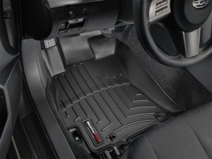 Subaru Legacy FloorLiner - Front - WeatherTech - DigitalFit - Black - `10-`27