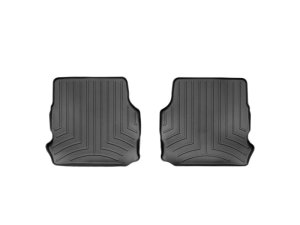 Volkswagen Beetle Floor Mat Set - Rear - WeatherTech - DigitalFit - Black - `98-`11
