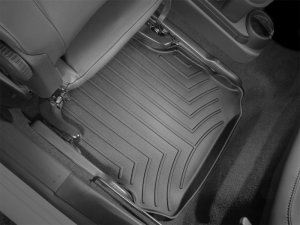 Volkswagen Beetle Floor Mat Set - Rear - WeatherTech - DigitalFit - Black - `98-`11
