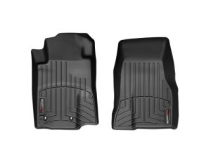 Ford Mustang FloorLiner - Front - WeatherTech - DigitalFit - Black - `10-`27