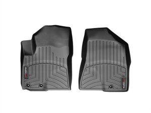 Kia Sorento Floor Mats - Front - WeatherTech - FloorLiner DigitalFit - Black - `11-`13