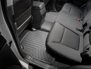 Kia Sorento FloorLiner - Rear - WeatherTech - DigitalFit - Black - `10-`13 Kia Sorento FloorLiner - Rear - WeatherTech - DigitalFit - Black - `10-`13