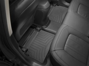 Hyundai Tucson FloorLiner - Rear - WeatherTech - DigitalFit - Black - `10-`27 Hyundai Tucson FloorLiner - Rear - WeatherTech - DigitalFit - Black - `10-`27