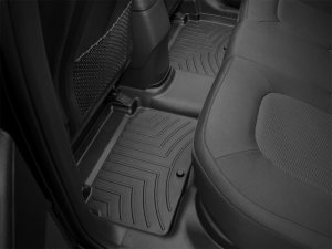 Kia Sportage Floor Mat - Rear - WeatherTech - FloorLiner DigitalFit - Black - `13-`27 Kia Sportage Floor Mat - Rear - WeatherTech - FloorLiner DigitalFit - Black - `13-`27