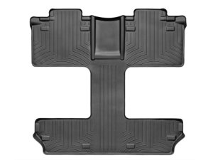 Toyota Sienna Rear FloorLiner - WeatherTech - DigitalFit - Black - `11-`27