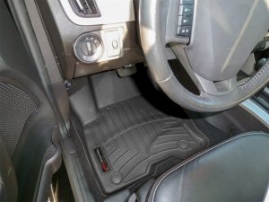 Ford Focus FloorLiner - Front - WeatherTech - DigitalFit - Black - `10-`27