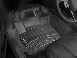 Ford Taurus FloorLiner - Front - WeatherTech - DigitalFit - Black - `10-`27