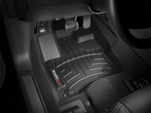 Ford Taurus FloorLiner - Front - WeatherTech - DigitalFit - Black - `10-`27