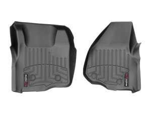 Ford F450 Floor Liner - Front - WeatherTech - DigitalFit - Black - `11-`27