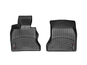 BMW 5 Series FloorLiner - Front - WeatherTech - DigitalFit - Black - `10-`27