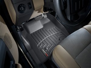 Ford F450 FloorLiner - Front - WeatherTech - DigitalFit - Black - `11-`27