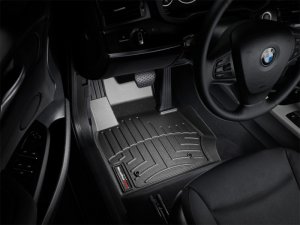 BMW X3 FloorLiner - Front - WeatherTech - DigitalFit - Black - `11-`27