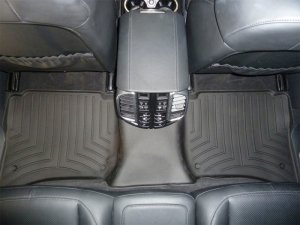 Porsche Cayenne FloorLiner - Rear - WeatherTech - DigitalFit - Black - `11-`27 Porsche Cayenne FloorLiner - Rear - WeatherTech - DigitalFit - Black - `11-`27