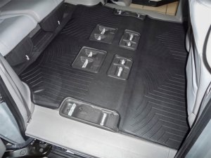 Honda Odyssey Floor Mats - Rear - WeatherTech - DigitalFit - Black - `11-`27