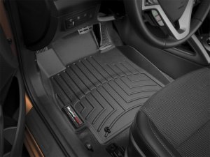 Hyundai Veloster FloorLiner - Front - WeatherTech - DigitalFit - Black - `12-`27