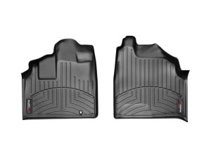 Honda Odyssey FloorLiner - Front - WeatherTech - DigitalFit - Black - `99-`04