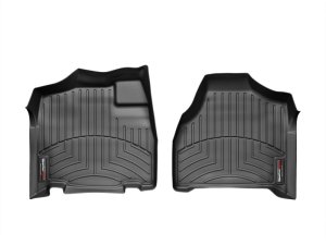 Chrysler Town & Country FloorLiner - Front - WeatherTech - DigitalFit - Black - `01-`07
