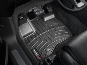 Ford Explorer FloorLiner - Front - WeatherTech - DigitalFit - Black - `11-`27