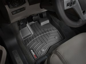 Ford Explorer FloorLiner - Front - WeatherTech - DigitalFit - Black - `11-`27