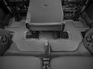 Land Rover Discovery 4 FloorLiner - Rear - WeatherTech - DigitalFit - Black - `11-`16