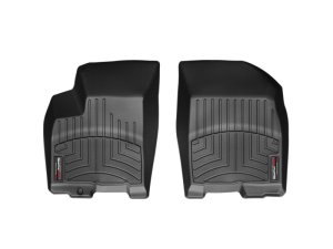 Chevrolet Aveo Floor Mat Set - Front - WeatherTech - FloorLiner DigitalFit - Black - 2011 Chevrolet Aveo Floor Mat Set - Front - WeatherTech - FloorLiner DigitalFit - Black - 2011