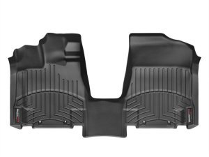 Nissan Quest FloorLiner - Front - WeatherTech - DigitalFit - Black - `11-`27
