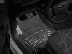 Ford Transit Connect FloorLiner - Front - WeatherTech - DigitalFit - Black - `09-`13