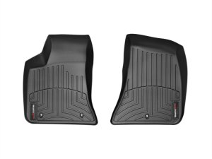 Dodge Charger FloorLiner - Front - WeatherTech - DigitalFit - Black - `11-`27