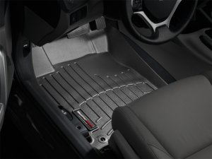 Honda Civic FloorLiner - Front - WeatherTech - DigitalFit - Black - `12-`27
