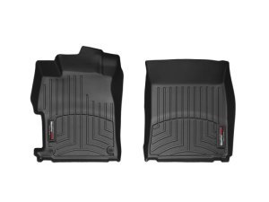 Honda Civic FloorLiner - Front - WeatherTech - DigitalFit - Black - `12-`27