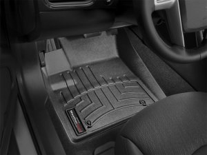 Dodge Avenger FloorLiner - Front - WeatherTech - DigitalFit - Black - `12-`27