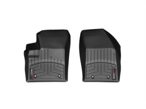Dodge Avenger FloorLiner - Front - WeatherTech - DigitalFit - Black - `12-`27
