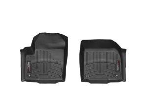 Land Rover Range Rover Evoque Floor Mats - Front - WeatherTech - FloorLiner DigitalFit - Black - `12-`27