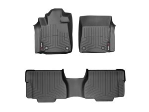 Toyota Sequoia FloorLiner - Rear - WeatherTech - DigitalFit - Black - `12-`27