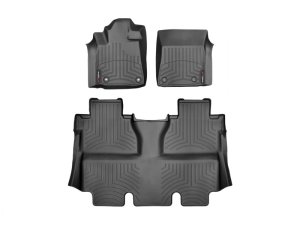 Toyota Tundra FloorLiner - Front - WeatherTech - DigitalFit - Black - `14-`27