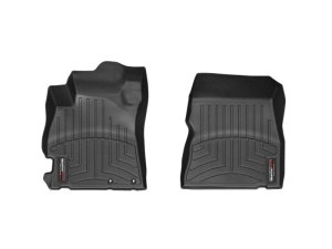 Nissan Versa FloorLiner - Front - WeatherTech - DigitalFit - Black - `12-`27 Nissan Versa FloorLiner - Front - WeatherTech - DigitalFit - Black - `12-`27