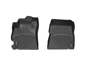 Nissan Versa FloorLiner - Front - WeatherTech - DigitalFit - Black - `12-`27 Nissan Versa FloorLiner - Front - WeatherTech - DigitalFit - Black - `12-`27