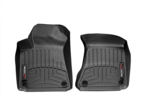 Audi A8 FloorLiner - Front - WeatherTech - DigitalFit - Black - `11-`27