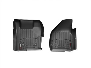 Ford F350 Floor Liner - Front - WeatherTech - DigitalFit - Black - `11-`27