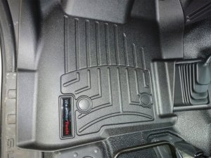 Ford F450 Floor Liner - Front - WeatherTech - DigitalFit - Black - `11-`27