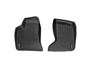 Dodge Charger FloorLiner - Front - WeatherTech - DigitalFit - Black - `11-`27