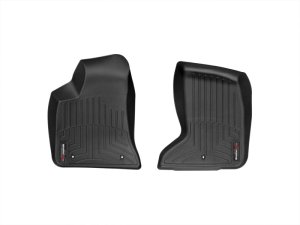 Dodge Charger FloorLiner - Front - WeatherTech - DigitalFit - Black - `11-`27